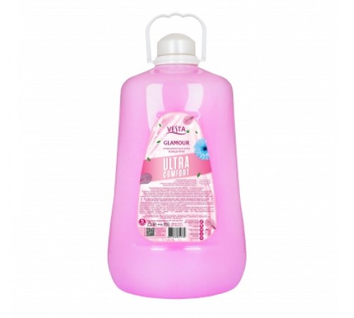 NEW 2 Кондиционер для белья серии VESTA "Ultra comfort"  "GLAMOUR"  5 л. 2 шт.