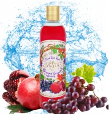 Гель для душа серии  "Vesta"  солнечная коллекция" "Красный виноград и гранат" 500 мл. 18 шт.