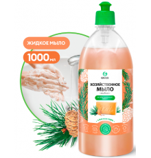 Grass Мыло жидкое хозяйственное с маслом кедра 1л 6шт/уп