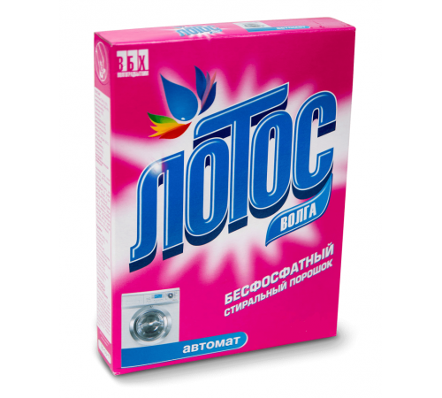 СМС порошок "Лотос-Волга".  " Колор" Автомат 350гр/24 штарт.4053