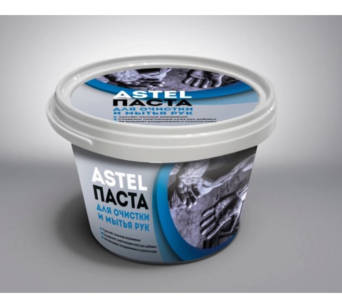 ASTEL паста для очистки и мытья рук  СМС 12 шт/упак (900 гр)арт.642