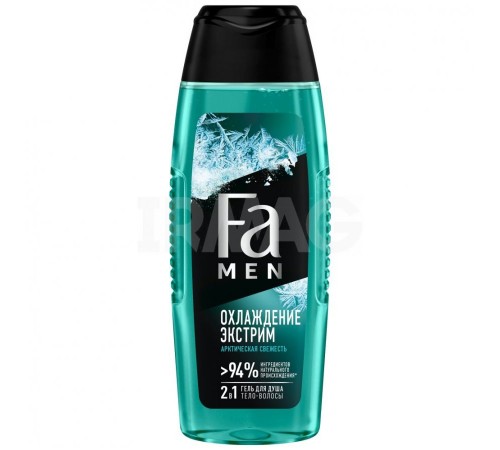 Гель для душа ФА MEN 250мл Охлаждение Экстрим 3 в 1 5*10
