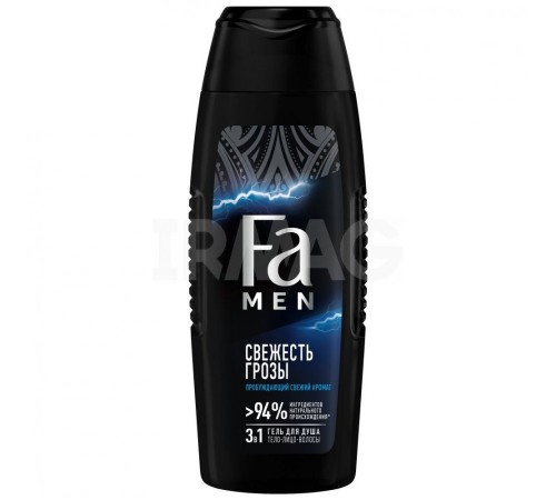 Гель для душа ФА MEN 250мл Энергия Полинезии Свежесть Грозы 5*10