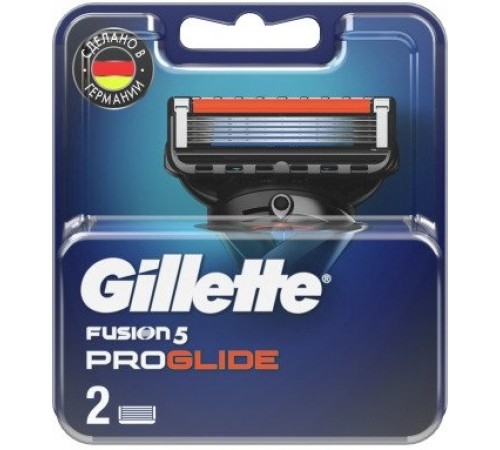 Жилетт GILLETTE Кассеты ФЬЮЖЕН ПРО ГЛАЙД  (2шт)  *4*20*40