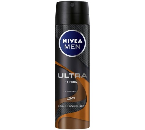 НИВЕЯ део-спрей Men 150мл ULTRA CARBON 6*30* арт.85367