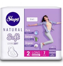 Слипи Натурал прокл. Soft классик по 7 шт.Длинные *12/24