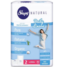 Слипи Натурал прокл.Ежедневные Natural  32 шт.Длинные *6/24