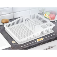 Сушка для посуды "Степ" маленькая слоновая кость (24) шт арт.07107