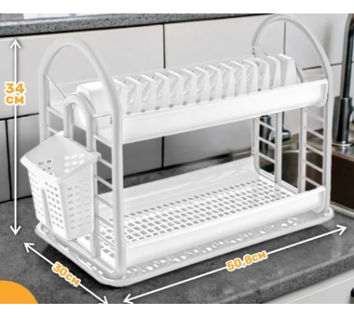 Сушка для посуды Антик Слоновая Кость (уп 12 шт) арт.07202