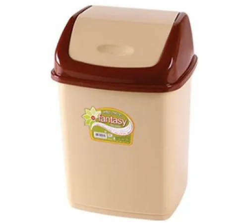 Урна для мусора Фантазия 10л кор.беж (уп24шт) арт.09402