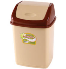 Урна для мусора Фантазия 18 л кор.беж (уп12шт)  09403