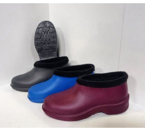 Галоши Женские утепленные пенка ( ассорти) 36-41рр № 908 (12шт/уп)