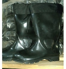 Сапоги мужские  ПВХ арт 252  черные (10 пар)