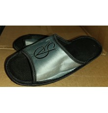 Тапочки женские домашние полиуретан 36-41 арт 004 VC серые (12пар/уп)