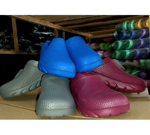 Галоши Женские сабо холодные пенка (ассорти) арт 023/1 36-41рр. (6шт/уп)