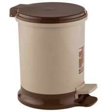 Ведро педальное 11 л (слоновая кость)ЭП 944974