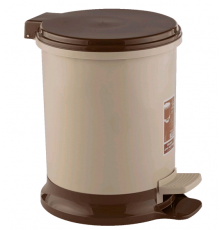 Ведро педальное 18 л (капучино)ЭП 637115