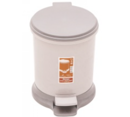 Ведро педальное 18 л (светло-бежевый)ЭП 309836