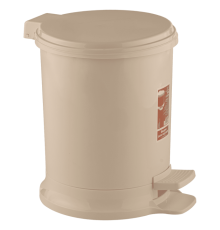 Ведро педальное 7 л (слоновая кость)ЭП 962217