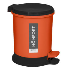 Ведро педальное 7 л (морковный)ЭП 509501