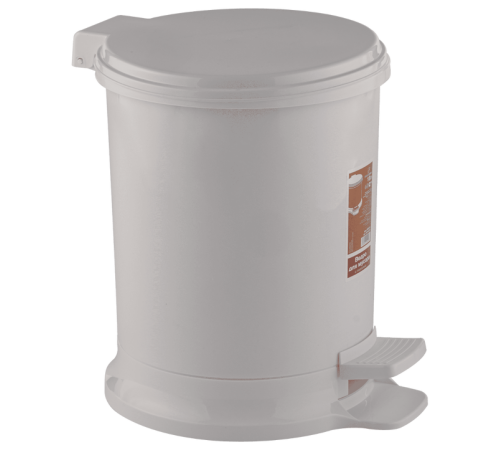 Ведро педальное 7 л (белый)ЭП 962194