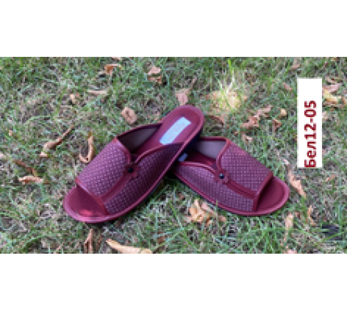 Тапочки женские домашние полиуретан 36-41 арт Бел-12-06  (6пар/уп)