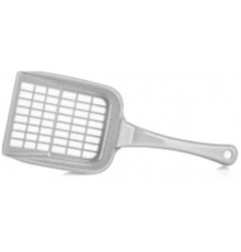 Совок  для кошачьего туалета светло-серый  (уп.60)  244