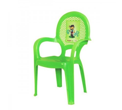 Стульчик детс. с рисунком салат 06205