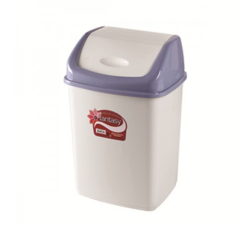 Урна для мусора Фантазия 18 л светло-серый (уп 12 шт)  09403