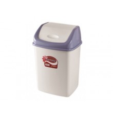 Урна для мусора Фантазия 5л светло-серый (уп/48шт)  09401