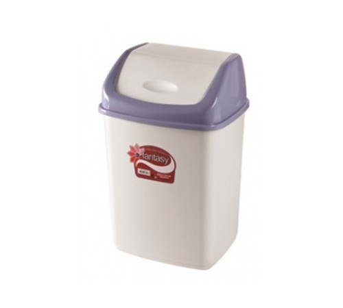 Урна для мусора Фантазия 5л светло-серый (уп/48шт)  09401