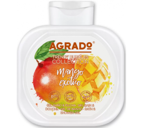 AGRADO Гель д/душа Экзотический манго 750мл  *8