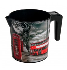 Ковш с рисунком "ЛОНДОН"  1,5л. (48шт) арт.09154