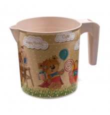 Ковш с рисунком "МЕДВЕДЬ"  1,5л. (48шт) арт.09154