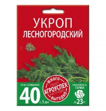 Укроп Лесногородский, семена Агроуспех Много-Выгодно 10г арт. 130976 (5шт/уп)