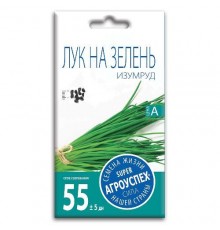 Лук на зелень Изумруд, семена Агроуспех 1г арт. 37677 (10/уп)