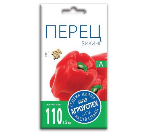 Перец Викинг, семена Агроуспех 0,3г арт. 37397 (10/уп)