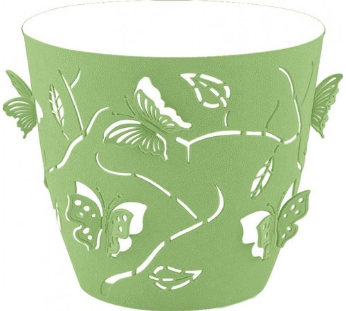 Горшок /цв. Pl.Teams 5,3 л D225 мм круглый  зеленое яблоко арт. PT401410050 в кор.10шт