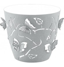 Горшок /цв. Pl.Teams 5,3 л D225 мм круглый  серый шторм арт. PT401410025 в кор.10шт