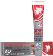 Зубная паста "Open smile" Профилактическая "Интенсивное отбеливание" 100гр арт..8118