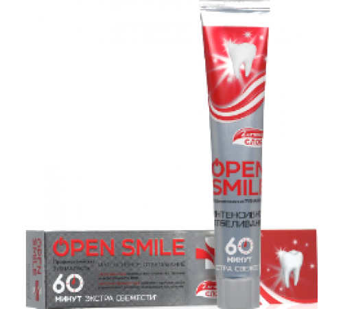 Зубная паста "Open smile" Профилактическая "Интенсивное отбеливание" 100гр арт..8118