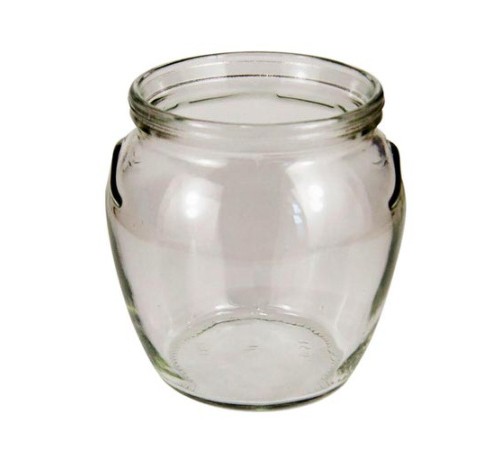 Стеклобанка 0,5л. d82 амфора СКО (12ШТ/УП)