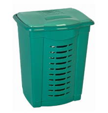 Корзина для белья 50л ментол (уп 12 шт) 05001