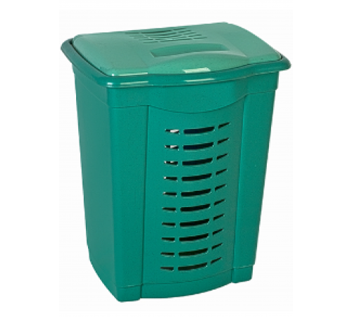Корзина для белья 50л ментол (уп 12 шт) 05001