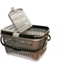 Корзина для пикника (12 шт) пепельный 03101