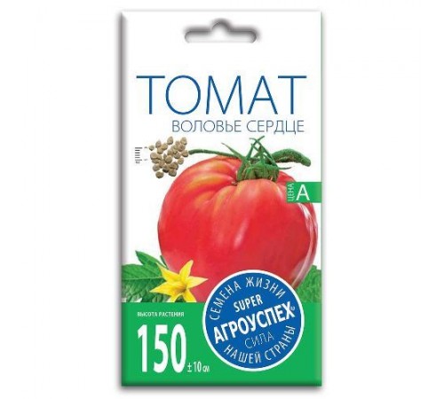 Томат Воловье сердце, семена Агроуспех 0,1г арт. 22573 (10/уп)