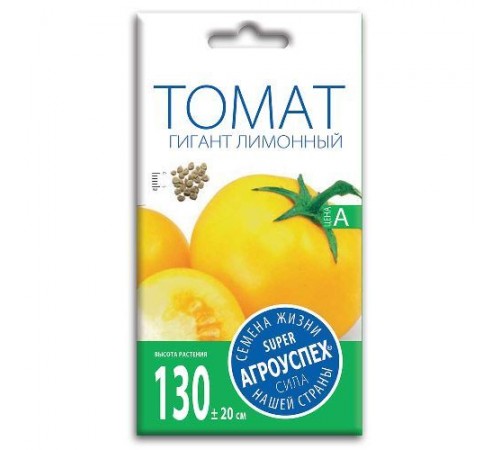 Томат Гигант лимонный, семена Агроуспех 0,1г арт. 32619 (10/уп)