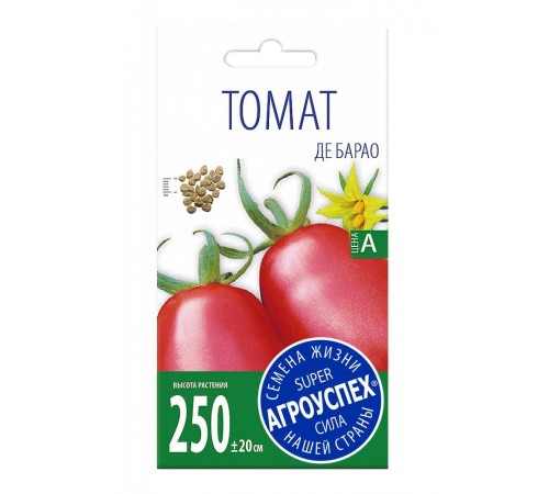 Томат Де Барао , семена Агроуспех 0,1г арт. 17681 (10/уп)