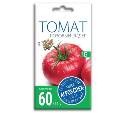 Томат Розовый лидер, семена Агроуспех 0,1г арт. 37307 (10/уп)