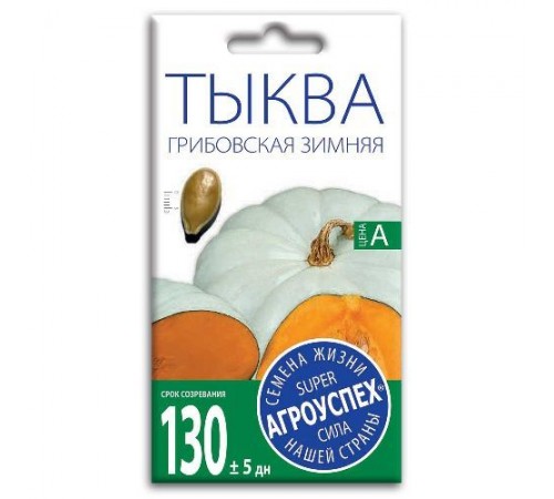 Тыква Грибовская зимняя, семена Агроуспех 2г арт. 25513 (10/уп)